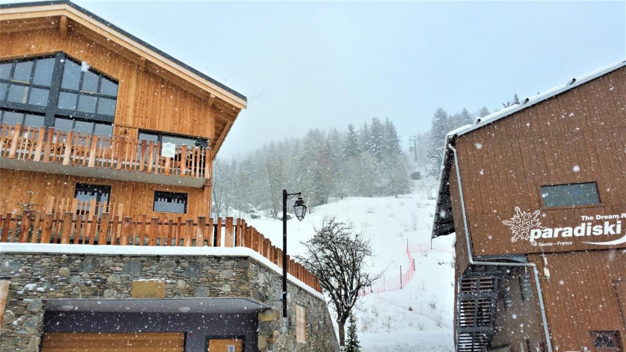 Bed and Breakfast Chalet Hermine La Plagne-Tarentaise Экстерьер фото